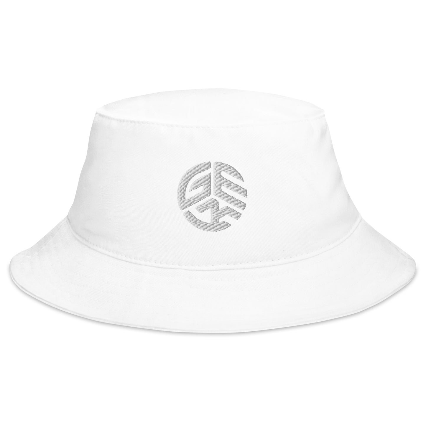 White Logo Bucket Hat