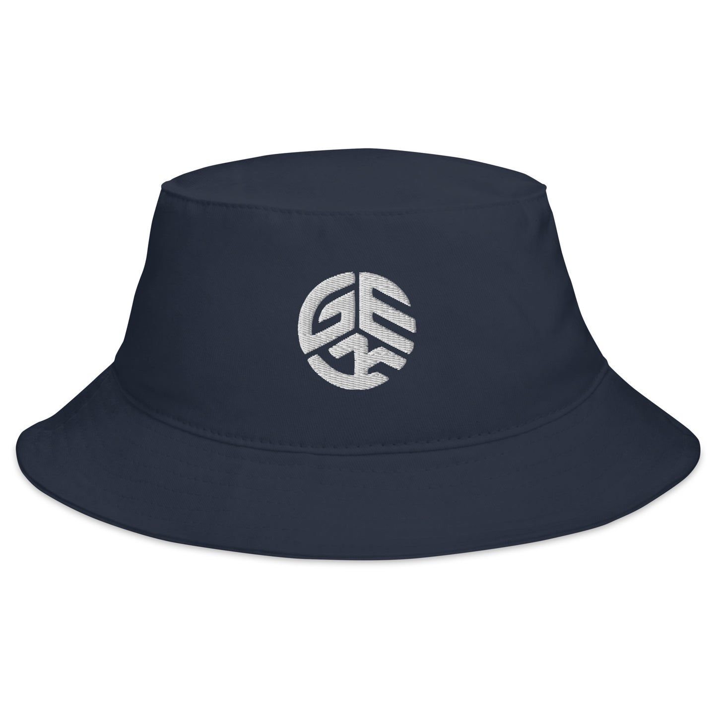 White Logo Bucket Hat