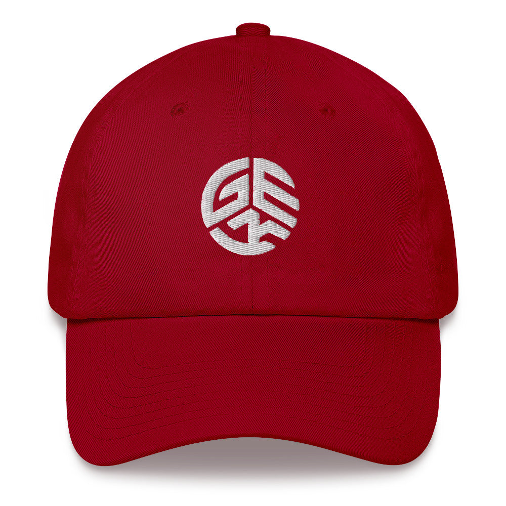 White Logo Dad Hat