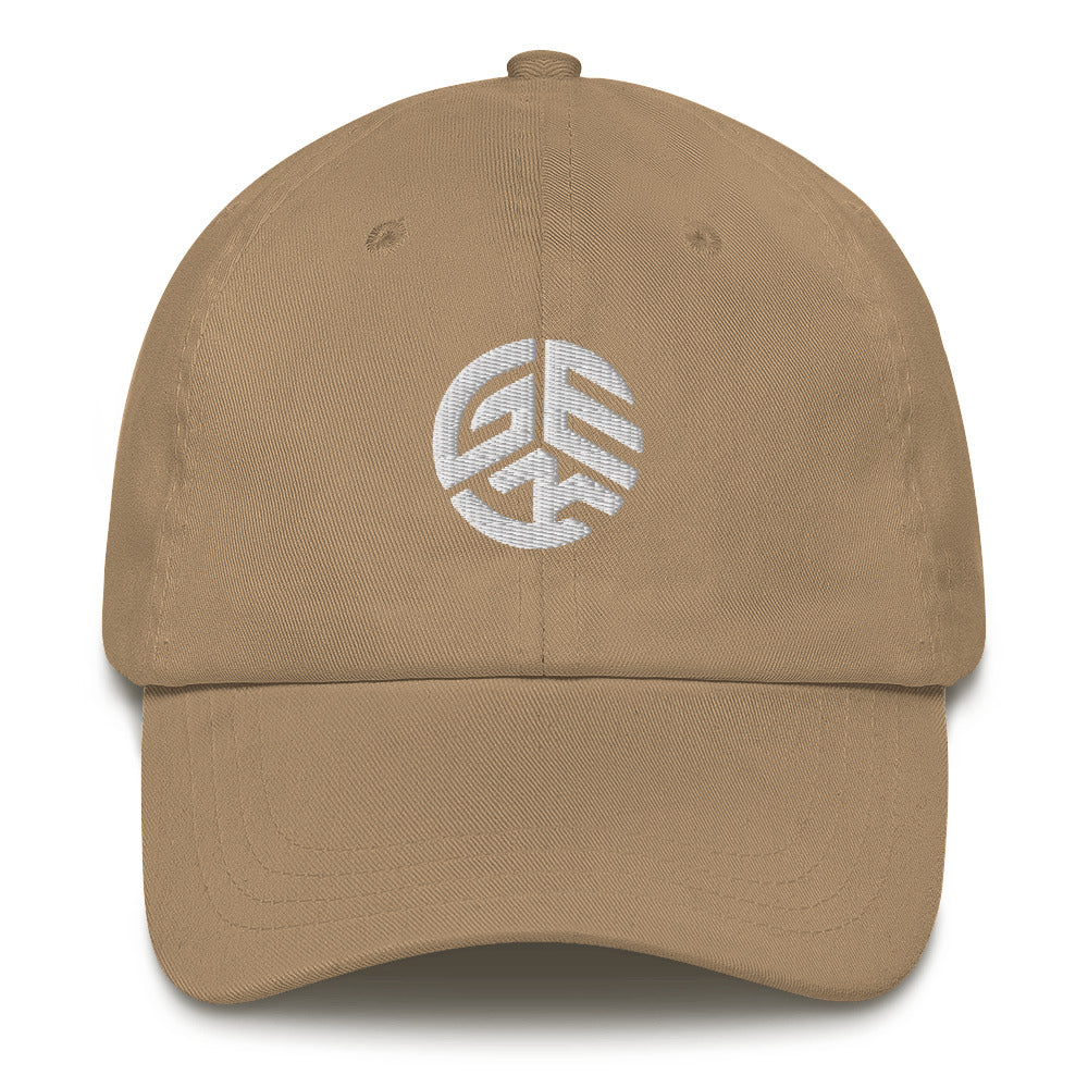 White Logo Dad Hat