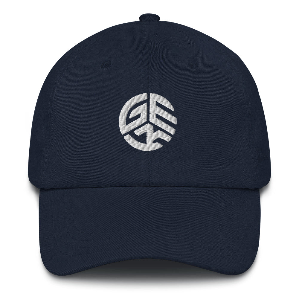 White Logo Dad Hat