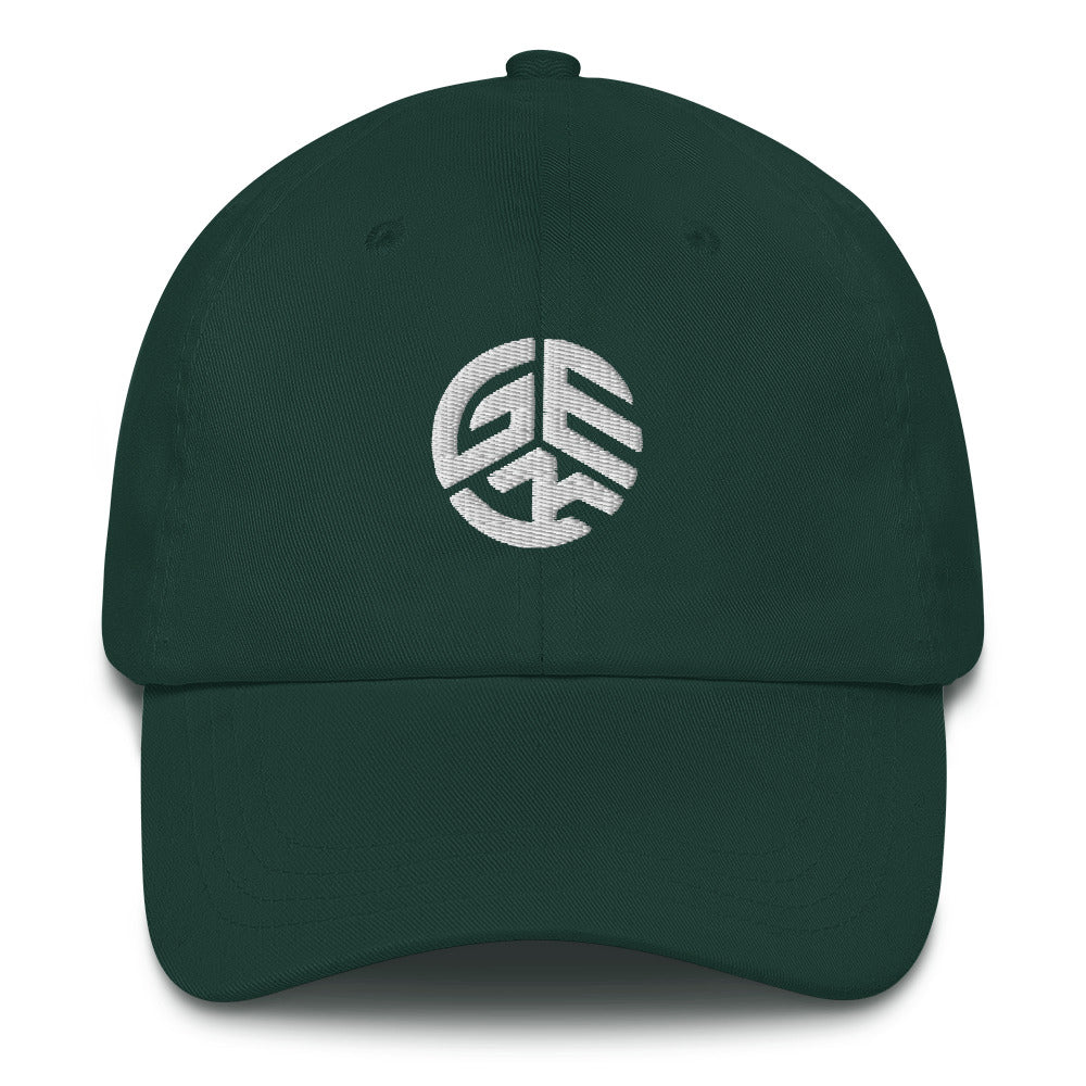 White Logo Dad Hat